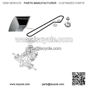 A2114La Husqvarna YTH drive belt
