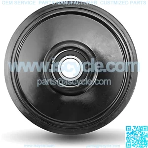 Idler Wheel with Bearing Black Fit for Arctic Cat Snowmobile Idler Pulley Replace 3604-039 3604-807 - 5.63 W.787