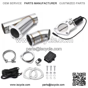 3-inch electric exhaust valve manual control