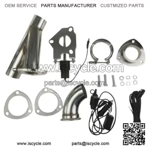 2-inch electric exhaust valve remote control