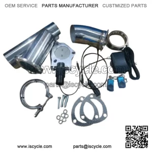 2.25-inch electric exhaust valve remote control and manual