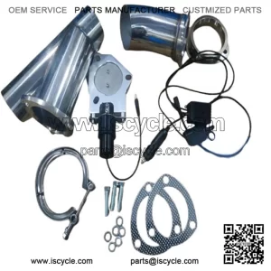 2.5-inch electric exhaust valve remote control and manual