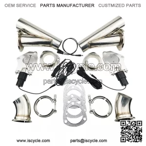 2.25-inch electric exhaust valve manual 2-in-1
