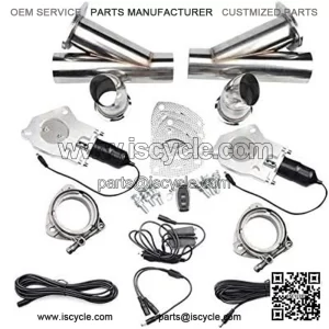 2.5-inch electric exhaust valve manual 2-in-1