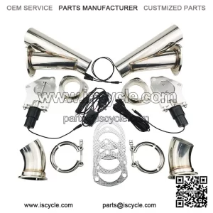 3-inch electric exhaust valve manual 2-in-1