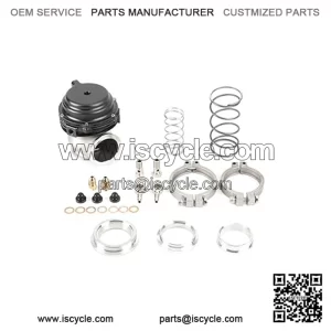 44mm waste valve#black