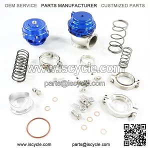 44mm exhaust valve + 50mm pressure relief valve #blue