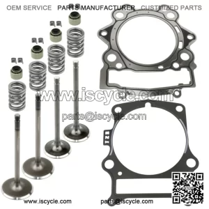 Cylinder Intake Exhaust Valve Kit for Yamaha Raptor 700 YFM700R 2006-2014 (For: Yamaha Raptor 700)