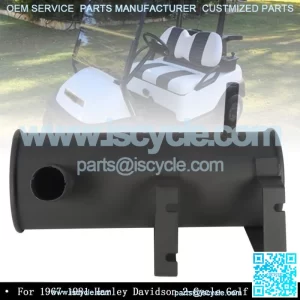 Replacement Exhaust Muffler For 1967-1981 2-Cycle Golf Cart