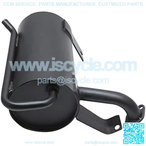 EZGO TXT Golf Cart Muffler for 2004 and Up Gas, Includes Gaskets