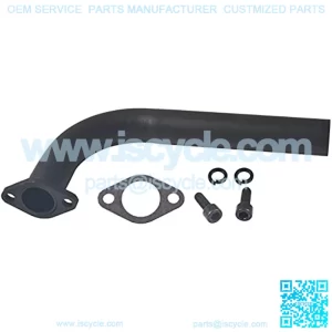 Header Exhaust Pipe For Predator 301cc Go Kart & Mini bikes,For Honda GX270,GX390 Black