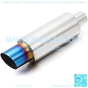 2" Performance Muffler, 3" outlet N1 Burnt, 14.6" overall length Exhaust Tip.