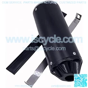 28mm Black Pit Bike Exhaust Pipe Muffler Fits For HONDA XR50R CRF50F 70cc 110cc 125cc SDG SSR Pit Bike Muffler