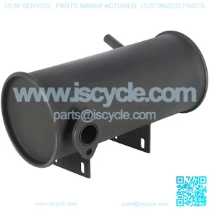 for EZGO (76-87) 2 Cycle Golf Cart Muffler 14396-G1, 15460-G1, 16547-G1