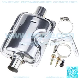 24mm/0.94inch Muffler Clamps Bracket Exhaust Pipe Silencer Kit 251864810100 for Ebespacher Diesel Heater