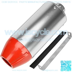 28mm 1.1 inch Motorcycle Exhaust Muffler Pipe for 50CC 70CC 90CC 110CC 125cc XR50 XR50R CRF50F CRF50 KLX SSR 110 SDG Thumpstar Lifan Apollo rfz TaoTao TTR ROKETA Pit Dirt Bike motocross