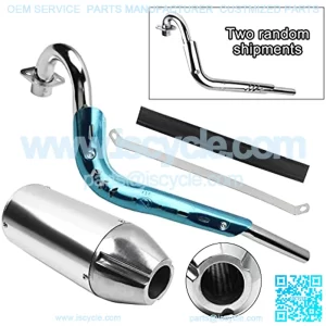 High Performance Muffler Exhaust Pipe kit Assembly fit Replace Honda XR50 XR 50 XR50R CRF50F CRF50 Chinese 50CC 70CC 90CC 110CC 125cc Dirt Pit Bike SDG SSR