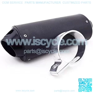 Aluminum Black 38mm Exhaust Muffler For 110cc 125cc 140cc 150cc 160cc Chinese Pit Dirt Bike Motorcycle