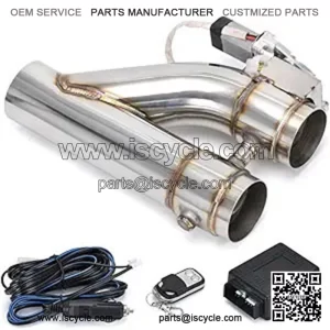 2.5-inch double-open integrated Y-type exhaust valve remote control