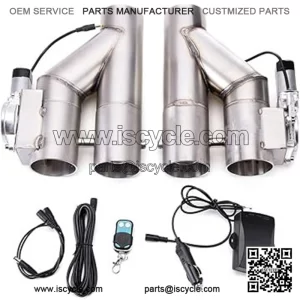 3-inch double-open integrated Y-type exhaust valve remote control 2-in-1