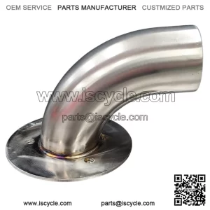 CF-MOTO C-FORCE PERFORMANCE STAINLESS 90?? BEND EXHAUST TIP.   CFMOTO CFORCE