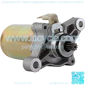 New Starter Compatible with/Replacement for 50cc KYMCO Cobra 50 02 2002 31210-GKAK-90A, 00104202, 19597 CCW Rotation PMDD Starter Type 10T Tooth Count 12V
