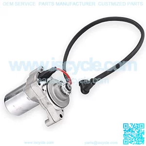 3 bolt Starter Motor WIth Line for 50cc 70 cc 90cc 100 cc 110cc 125 cc Dirt Bikes Go Karts ATVs Pit Bike Dune Buggy Sandrail Quad 4 Wheelers SSR Roketa Coolster Jonway SunL