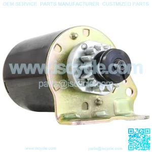 New Starter Motor Compatible With Cub Cadet 16.5 17 17.5 Hp Engine 14 Tooth Steel Drive By Part Numbers 693551 LG693551