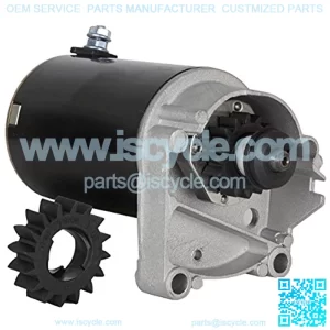 New Starter Motor Compatible With 14 16 18 Hp Starter 497596 V Twin With Free Gear By Part Numbers 393017 AM38984 394674 394808 435307 497596 497956 AM39287