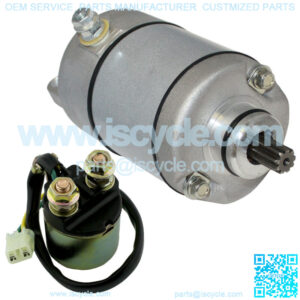 Starter & Relay Solenoid for Honda TRX350 TRX 350 Fourtrax Rancher 2000-2006
