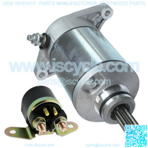 Starter & Solenoid Relay for Arctic Cat 300 2X4 4X4 1998 1999 00 01 02 03 04 05