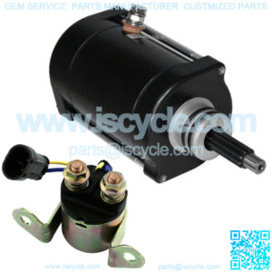 Starter W/ Relay Solenoid for Polaris RZR XP 900 / RZR 4 XP 900 2011 2012