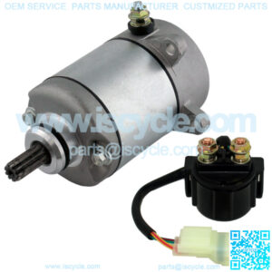 Starter & Relay Solenoid for Honda TRX250TE TRX 250Te Recon 250 Es 2X4 2002-2007