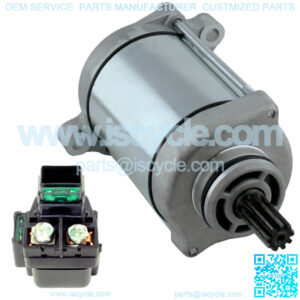 Starter & Relay Solenoid for Suzuki LT-A500F LTA500F Vinson 4X4 Auto 2002-2007