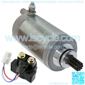 Starter & Relay Solenoid for Yamaha Moto-4 225 YFM225 1986 1987 Atv