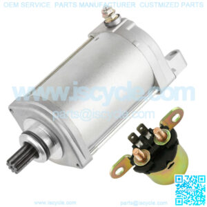 Starter & Solenoid for Bombardier Can Am Outlander 330 STD 2x4 4x4 2004 2005