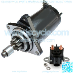 Starter & Relay Solenoid for Seadoo GTI 720 1996 1997 98-1999 2000-2005 Jet Ski