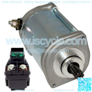 Starter & Relay Solenoid for Suzuki GSX-1300R GSX 1300R Hayabusa 1300 1999-2002