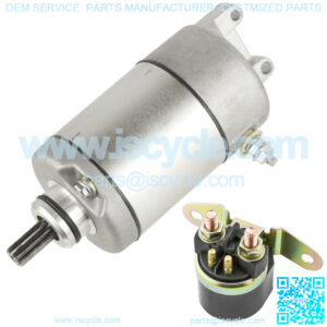 Starter and Solenoid for Suzuki  GSX600F 1988 1989 1990 1991-1997