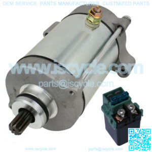 Starter And Relay Solenoid for Honda ST1300Pa ST1300 Pa St 1300Pa 2005-2017