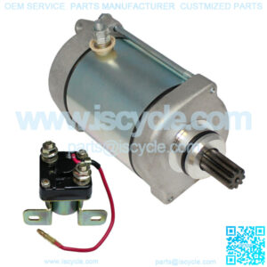 Starter & Relay Solenoid for Polaris Xpedition 325 425 2000 2001 2002 Atv New
