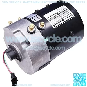 36/48V Electric Advanced Motor 73445-G02 DE2-4007 with Speed Sensor Replace for 1995-2010 E-Z-GO TXT 36-Volt 4.45HP PDS/DCS Motor Golf Cart Motor