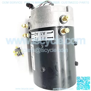 Drive Motor ZQS48-3.8-T ZQS48-3.8-T1 Replace Compatible with 48 Volt 3.8kW Electric Drive Motor 07-UP Tomberlin E-Merge Electric Golf Cart