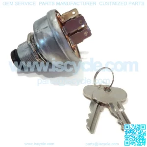Starter with Keys for John Deere Gator 4X2, 6X4, CS, CX, HPX 4X2, HPX 4X4 Mower
