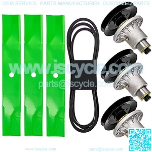 Deck Rebuild Kit for 48 inch LHP4818KC LHP4821KA LHP4820KC Lazer Z HP Zero Turn Mowers Blade Spindle Belt
