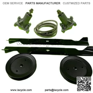 Deck Belt Blade Spindle for Husqvarna YTH2246TDR YTH22V46 YTH18K46 YTH22V46XLS