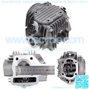 52.4mm Cylinder Head Assembly for 4 Stroke 110cc ATV Go Kart Scooter
