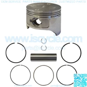 Ring and Piston Set Kit for EZGO 350cc Golf Cart - Fits 1996-2003