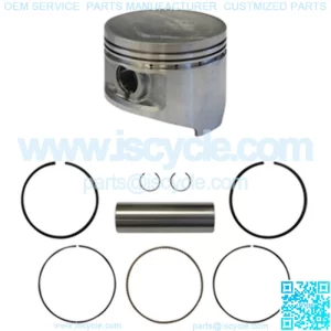 Ring and Piston Set +.50mm for Club Car FE290 Golf Cart