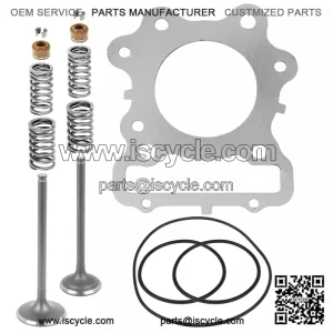 Cylinder Head Valve Gasket Kit Fits Honda TRX300 FourTrax 300 2X4 1988-2000